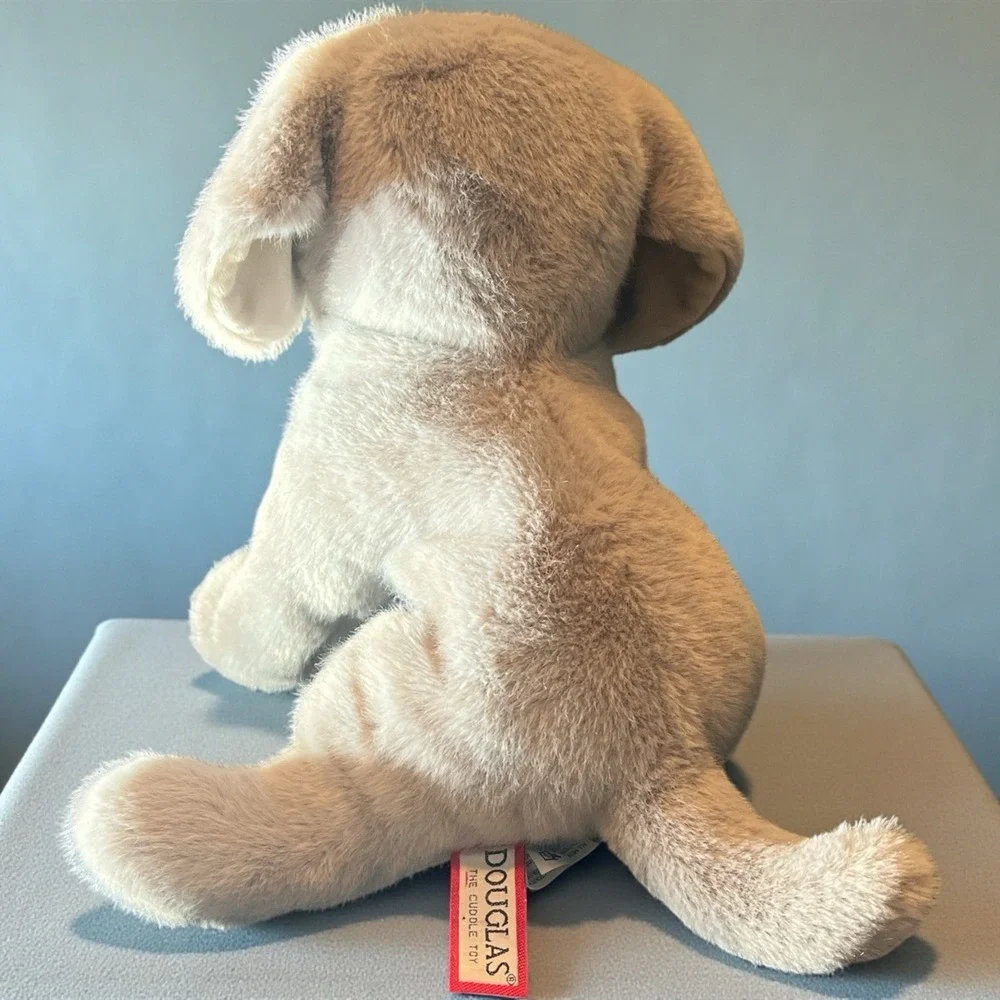 Douglas Cuddle Toy Plush Puppy Dog Tan Cream Stuffed Animal 13